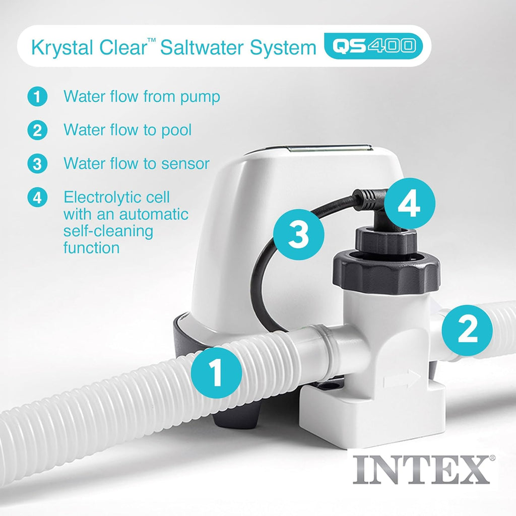 Krystal Clear Saltwater System for Above-Ground Pools up to 15,000 Gallons