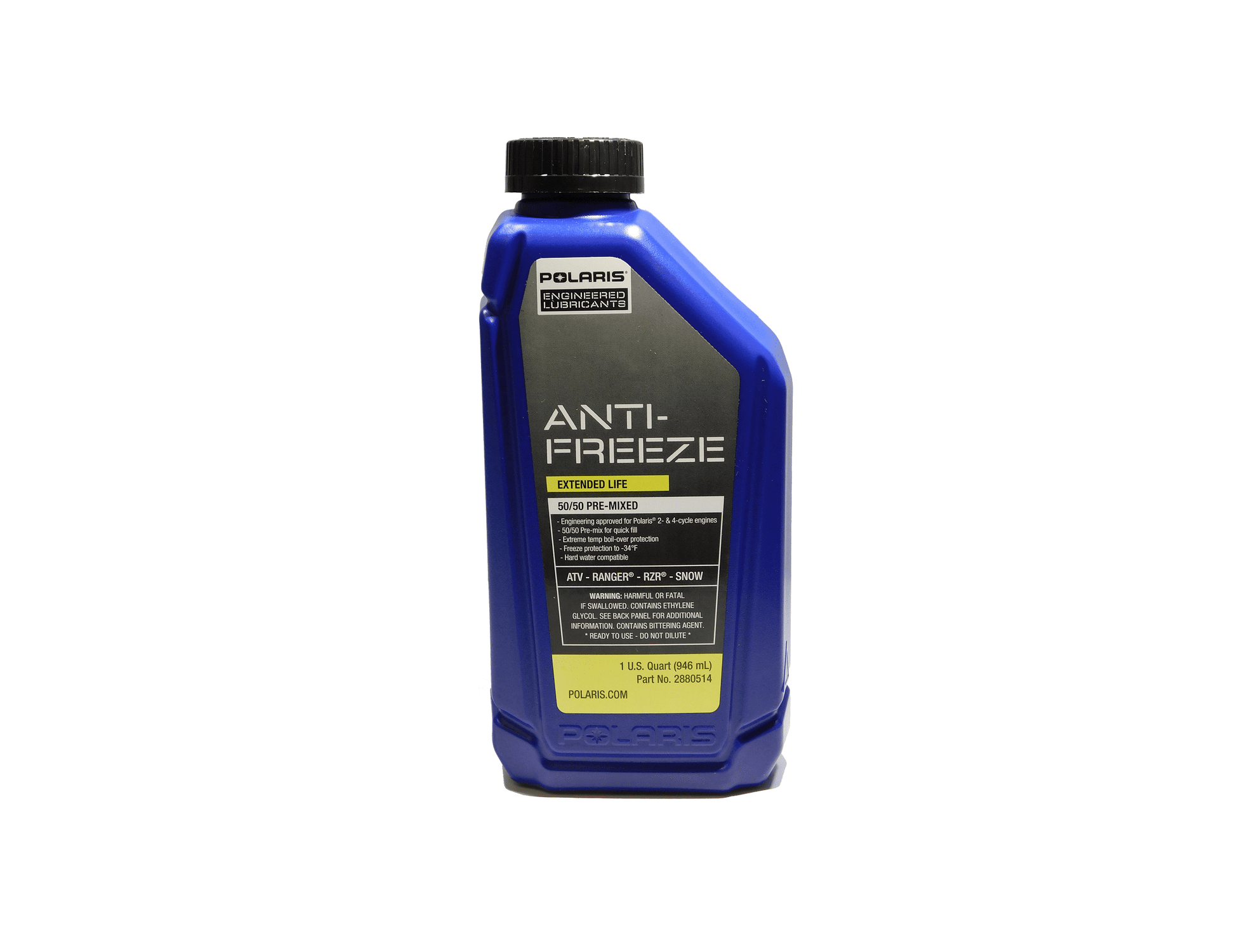 1985-2021 Polaris ATV Side-By-Side OEM Antifreeze Coolant 32oz Quart 2880514