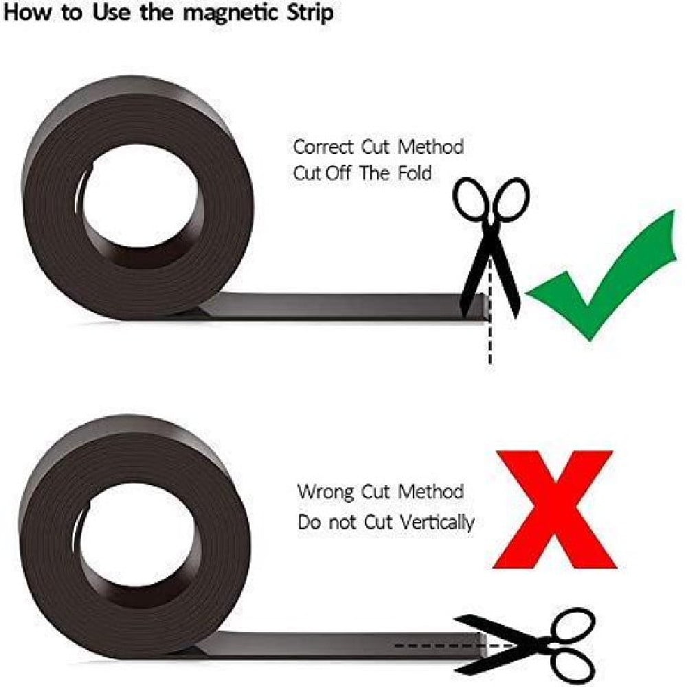 16 Feet Boundary Strips Magnetic Tape Markers Compatible for Neato Shark ION IQ Robot Vacuum 750 871 761R85,Eufy RoboVac 30 Robotic xiaomi Roborock S5 Black...