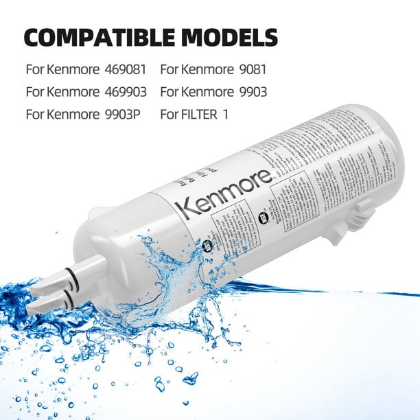 2 Pack Kenmore 9081 469081 46-9930 Refrigerator Water Filter Sealed Replacement
