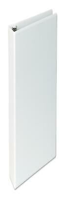 1PK UNV20746 Slant-Ring View Binder, 3 Rings, 2′ Capacity, 11 x 8.5, White