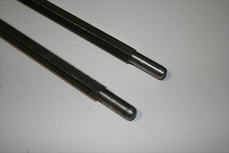 18′ Garage Door Torsion Spring Winding Bars