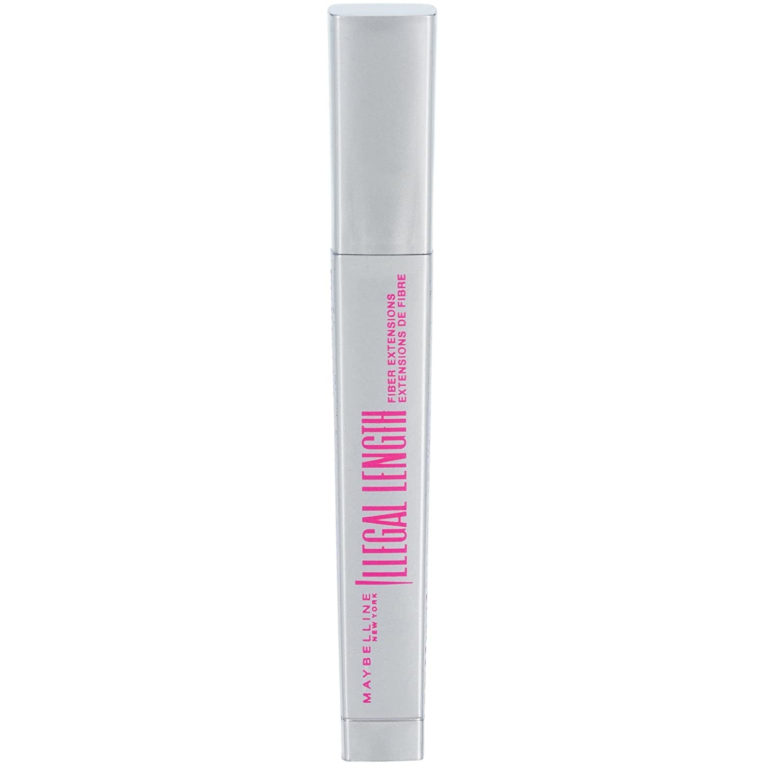 1pc Maybelline Illegal Length Fiber Extensions Mascara BLKest BLK 0.22oz #930