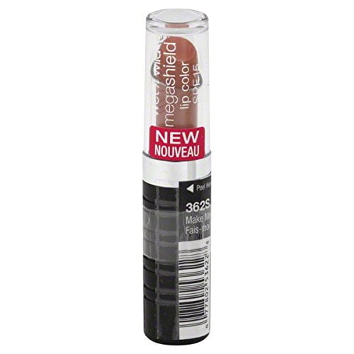 1pc Wet n Wild MegaShield SPF 15 Lip Color, Make Me Blush 362S, .1 oz