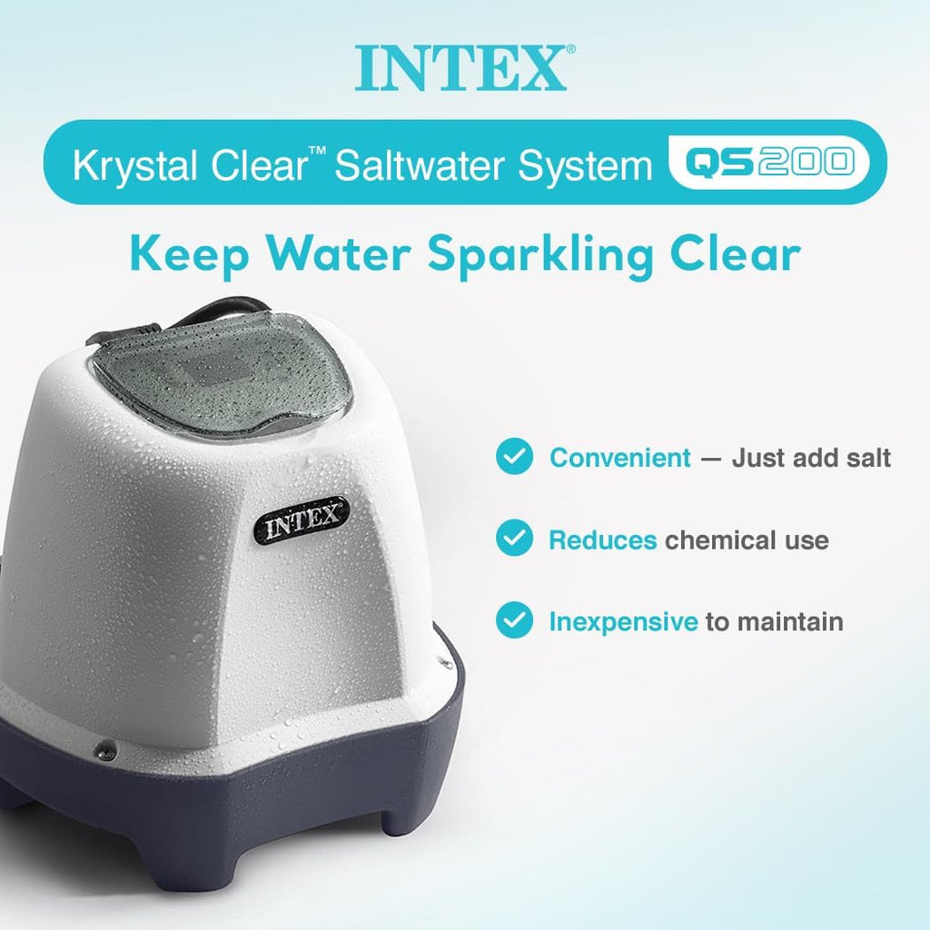 Krystal Clear Saltwater System for Above-Ground Pools up to 15,000 Gallons
