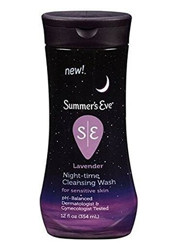 2 Pack Summers Eve Night Time Sensitive Skin Cleansing Wash Lavender 12oz Each