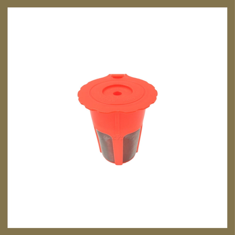 2 Keurig 2.0 K Carafe K-Cup Reusable Refillable Coffee K cup Pod Filter Orange