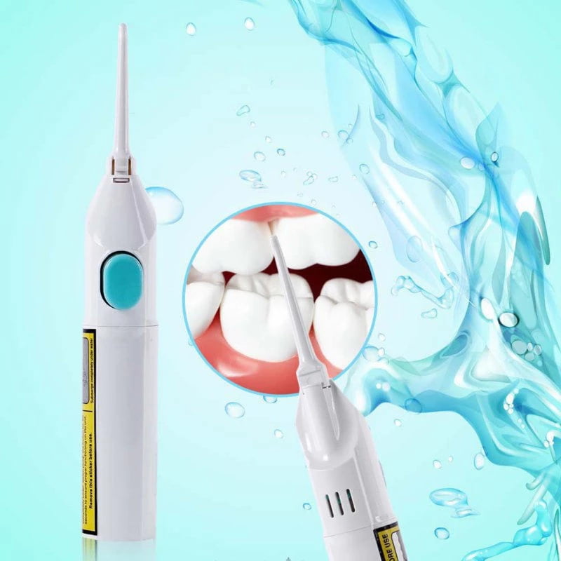 1Pcs Oral Irrigator Dental Water Jet Floss Pick Teeth Cleaning Flusher Air Powered