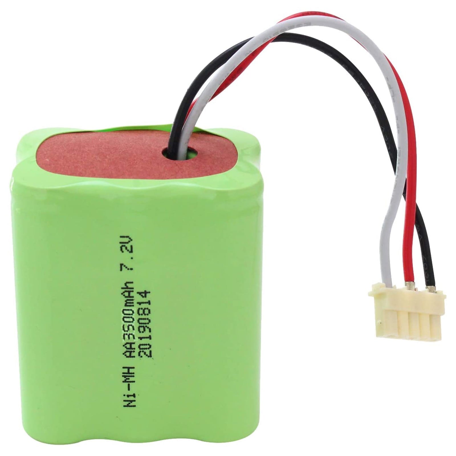 2 Pack 7.2V 3500mAh Ni-MH Replacement Battery Compatible with iRobot Vacuum Cleaner Sweeping Machine Braava 380 380T 390 390T Mint 5200B 5200C Floor Mopping Robots Battery