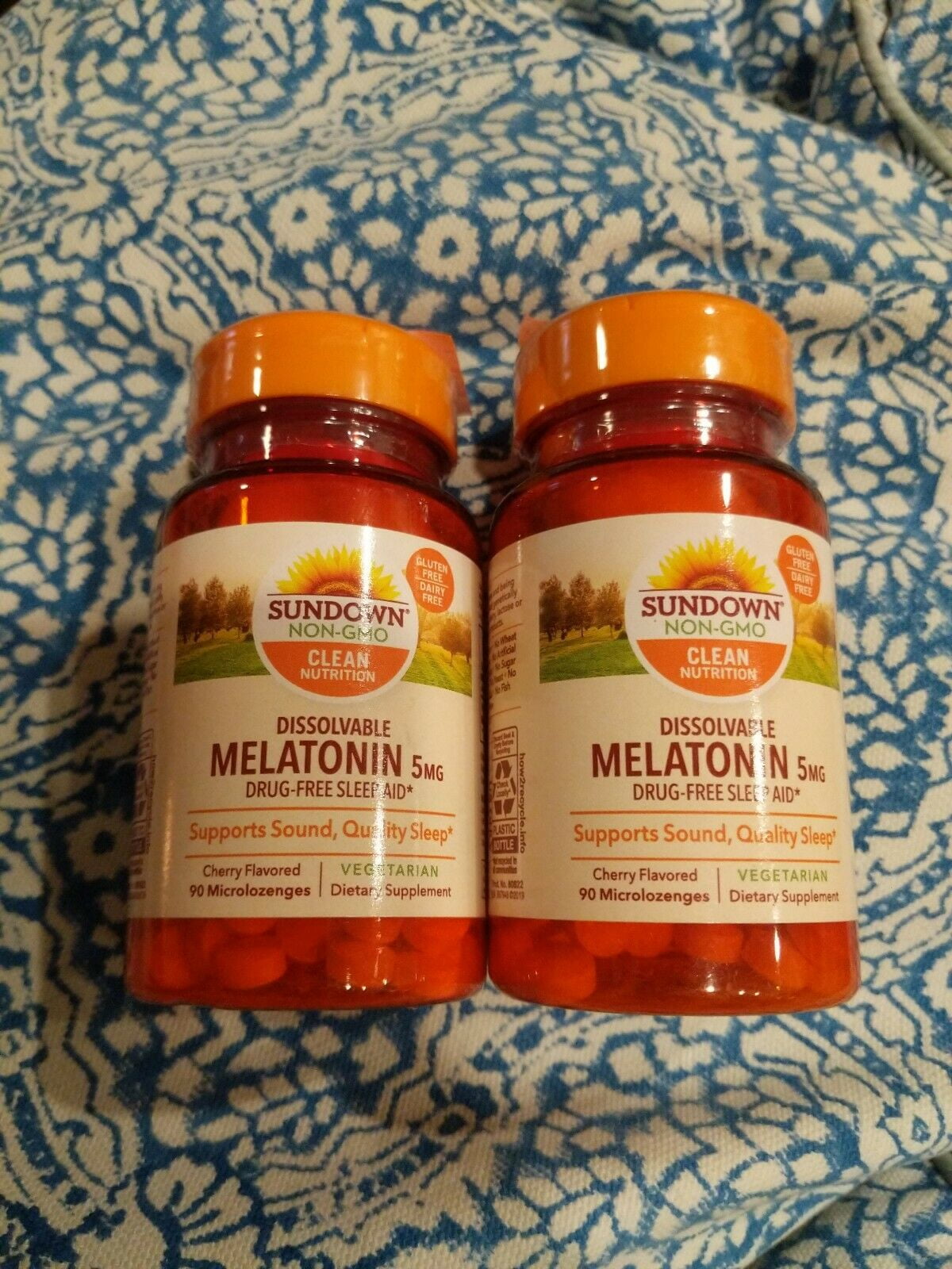 2 Pack – Naturals Melatonin 5 mg Tablets 90 ea