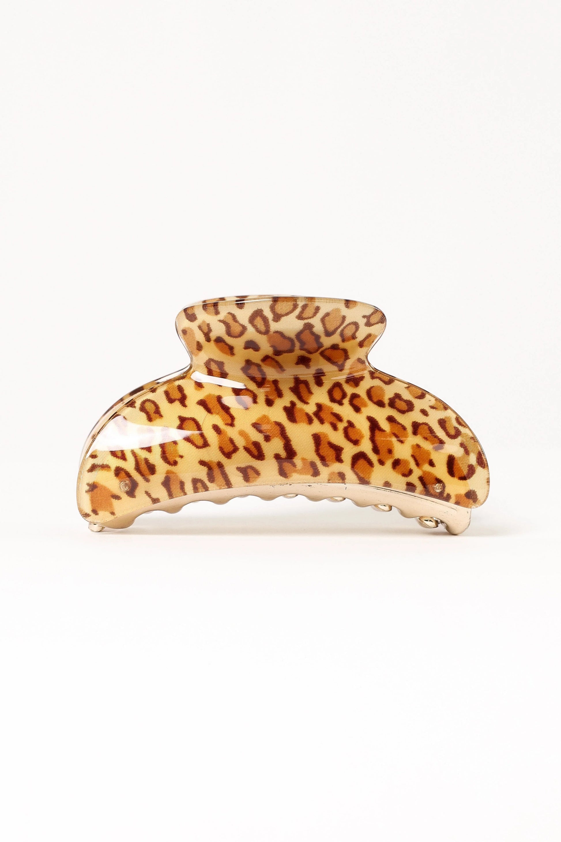 Bobby Animal-Print Claw Hair Clip