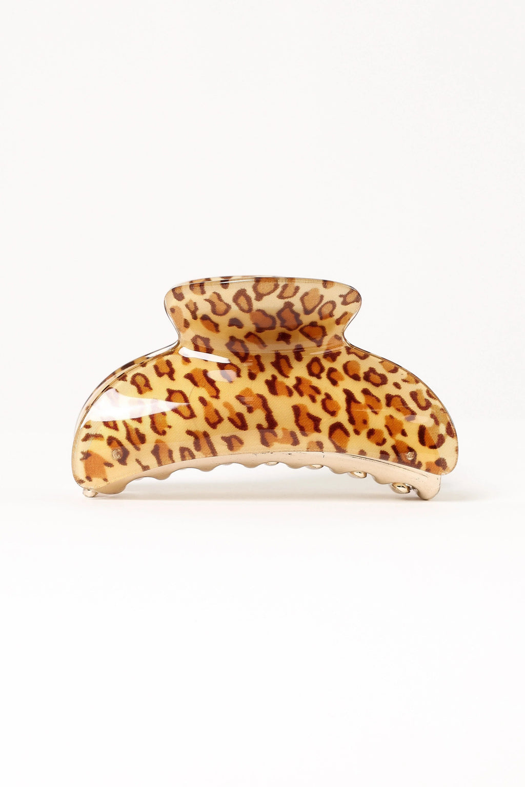 Bobby Animal-Print Claw Hair Clip