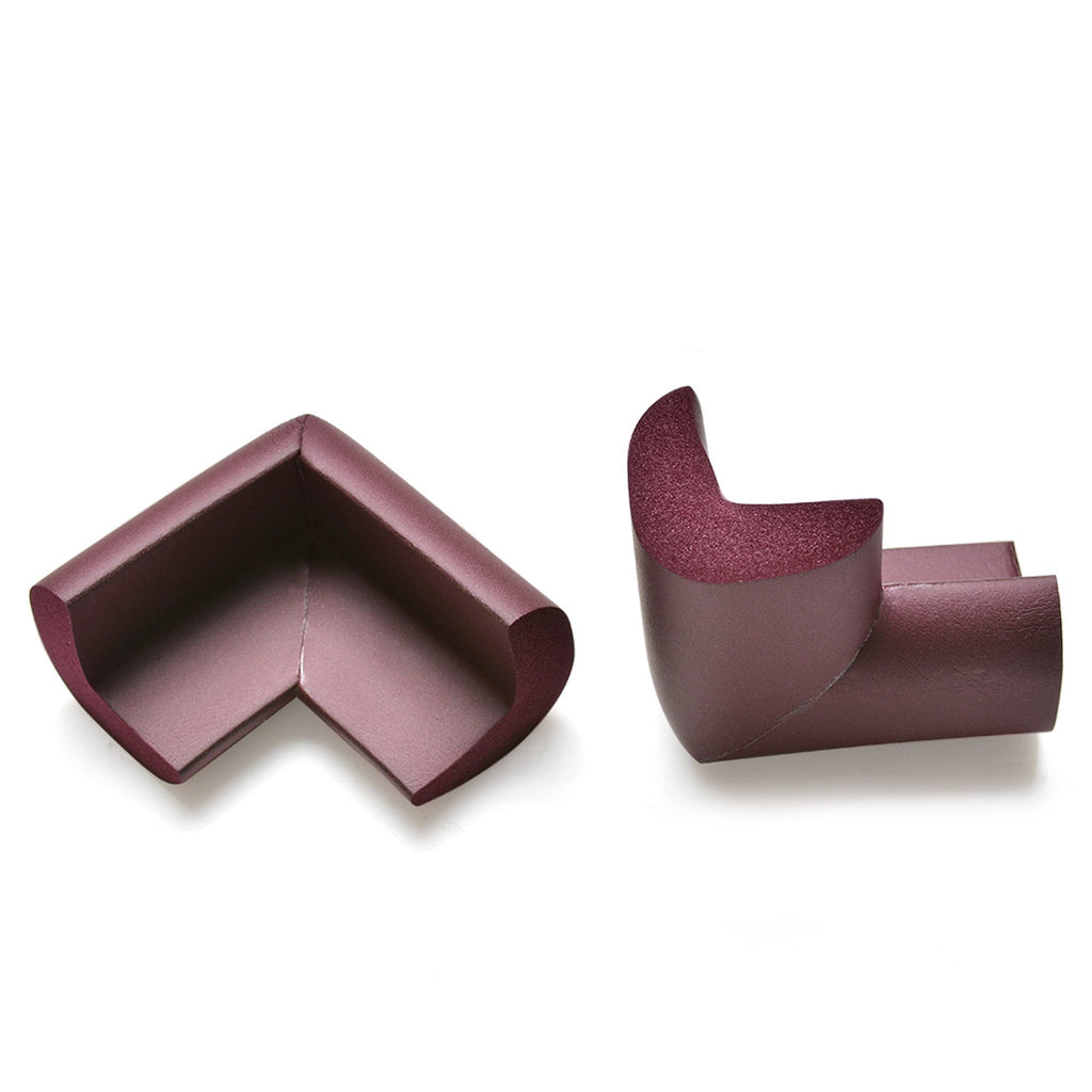 12Pc Baby Proofing Corner Guards Edge Protectors Soft Caring Baby Corners Foam Rubber Table Furniture Bumper Child Safety Safe Corner Cushion Brown