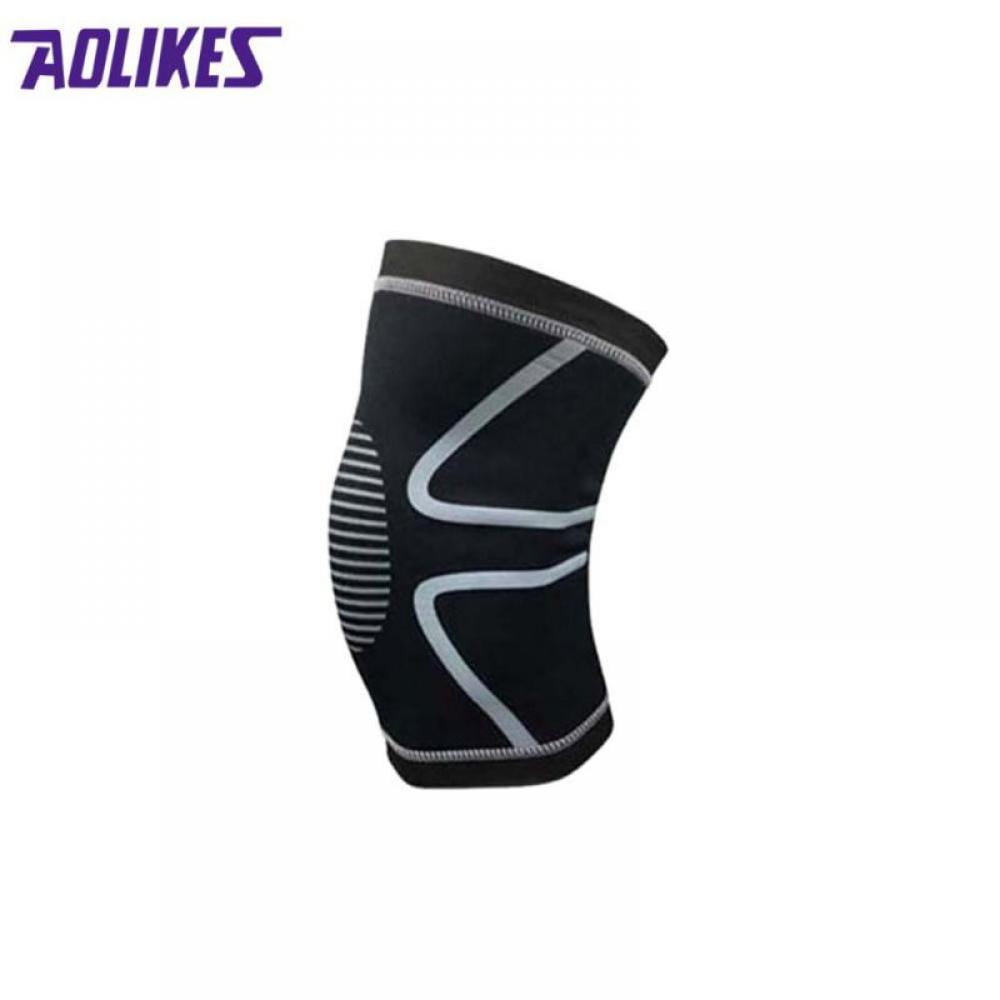 1PC Knee Brace Compression Sleeves Support for Women & Men, Wraps Pads for Running, Pain Relief, Injury Recovery, Basketball and More Sports