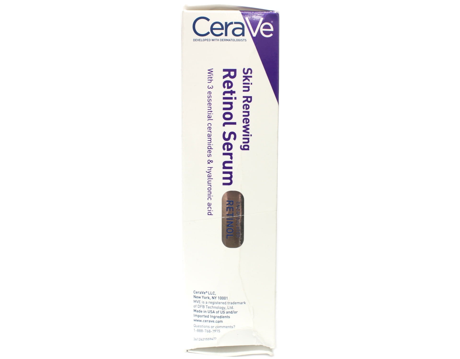 2 Pack CeraVe Skin Renewing Retinol Serum 1 Ounce