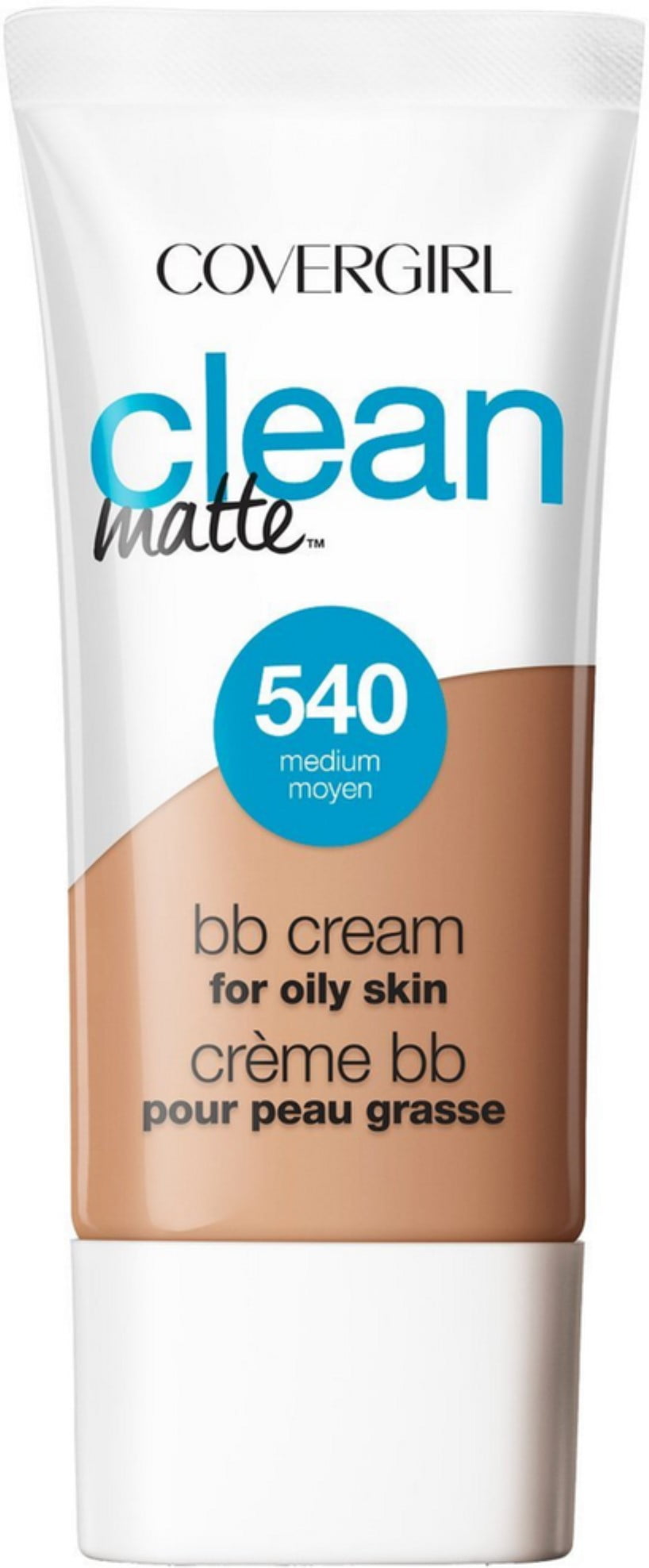 2 Pack – CoverGirl Clean Matte BB Cream Medium 540 For Oily Skin 1 oz
