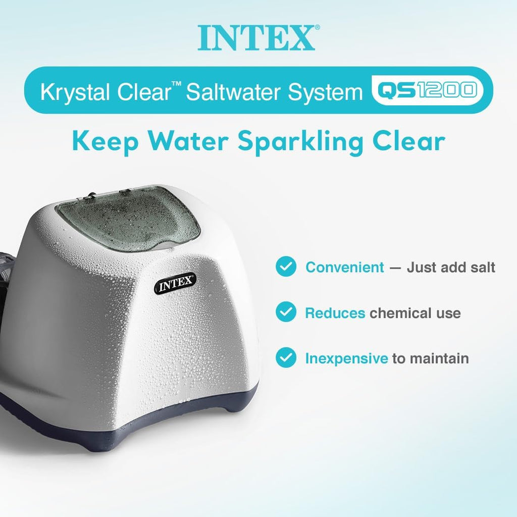 Krystal Clear Saltwater System for Above-Ground Pools up to 15,000 Gallons