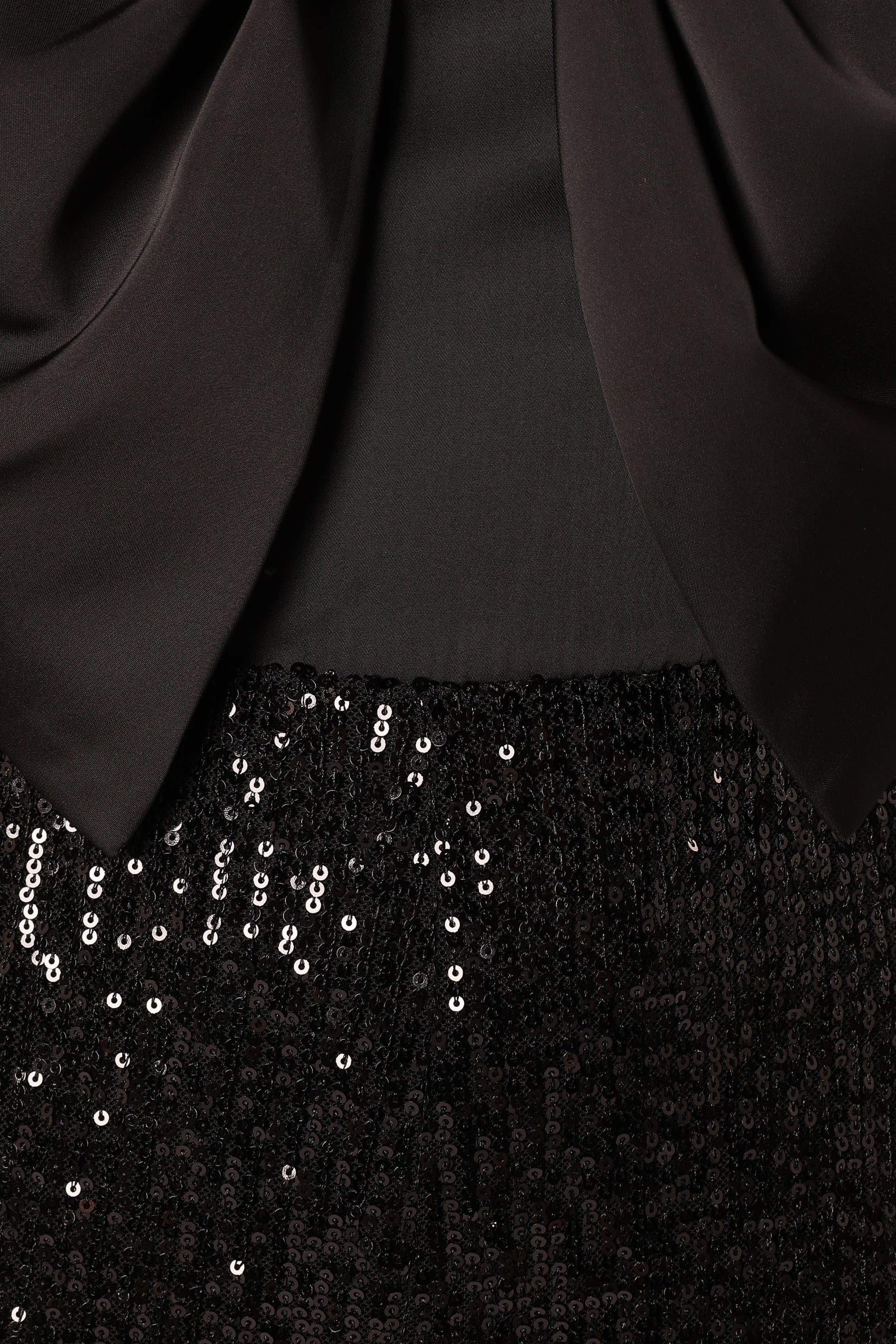 Chiara Sequin Bow-Front Playsuit