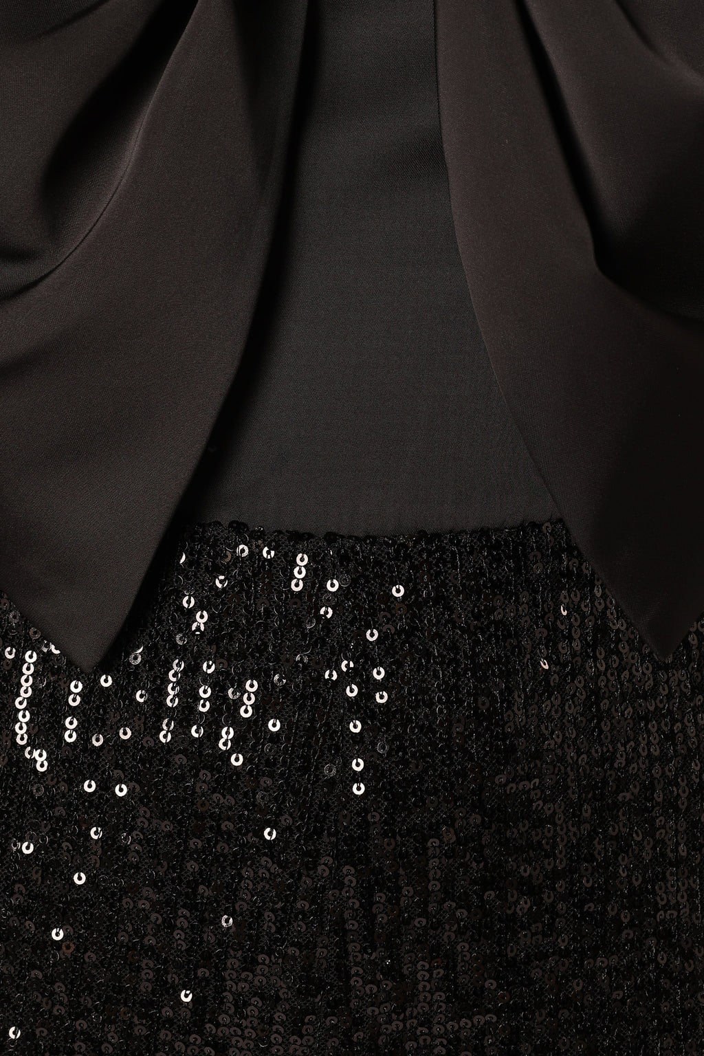 Chiara Sequin Bow-Front Playsuit