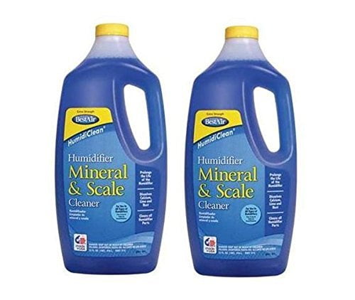 2 Pack of BESTAIR PRO 1C Humidifier Mineral & Scale Cleaner, 32 oz