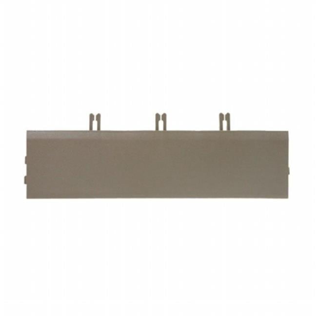 12 in. Armadillo Mud Brown Polypropylene Interlocking Bevels, Pack of 4