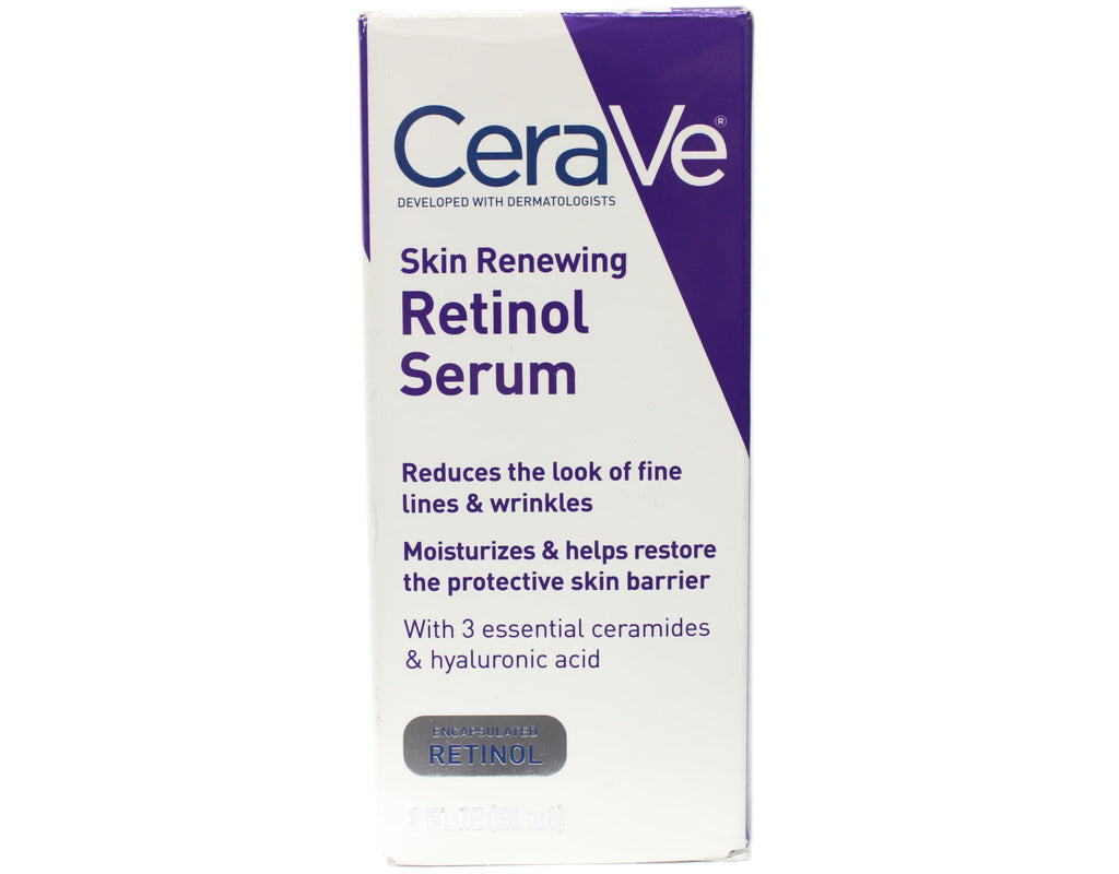 2 Pack CeraVe Skin Renewing Retinol Serum 1 Ounce
