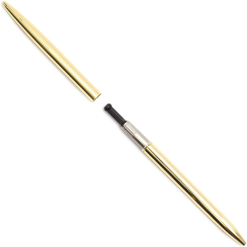 12 Pack Gold Ballpoint Pen Set for School and Office Supplies, 6.4 in
