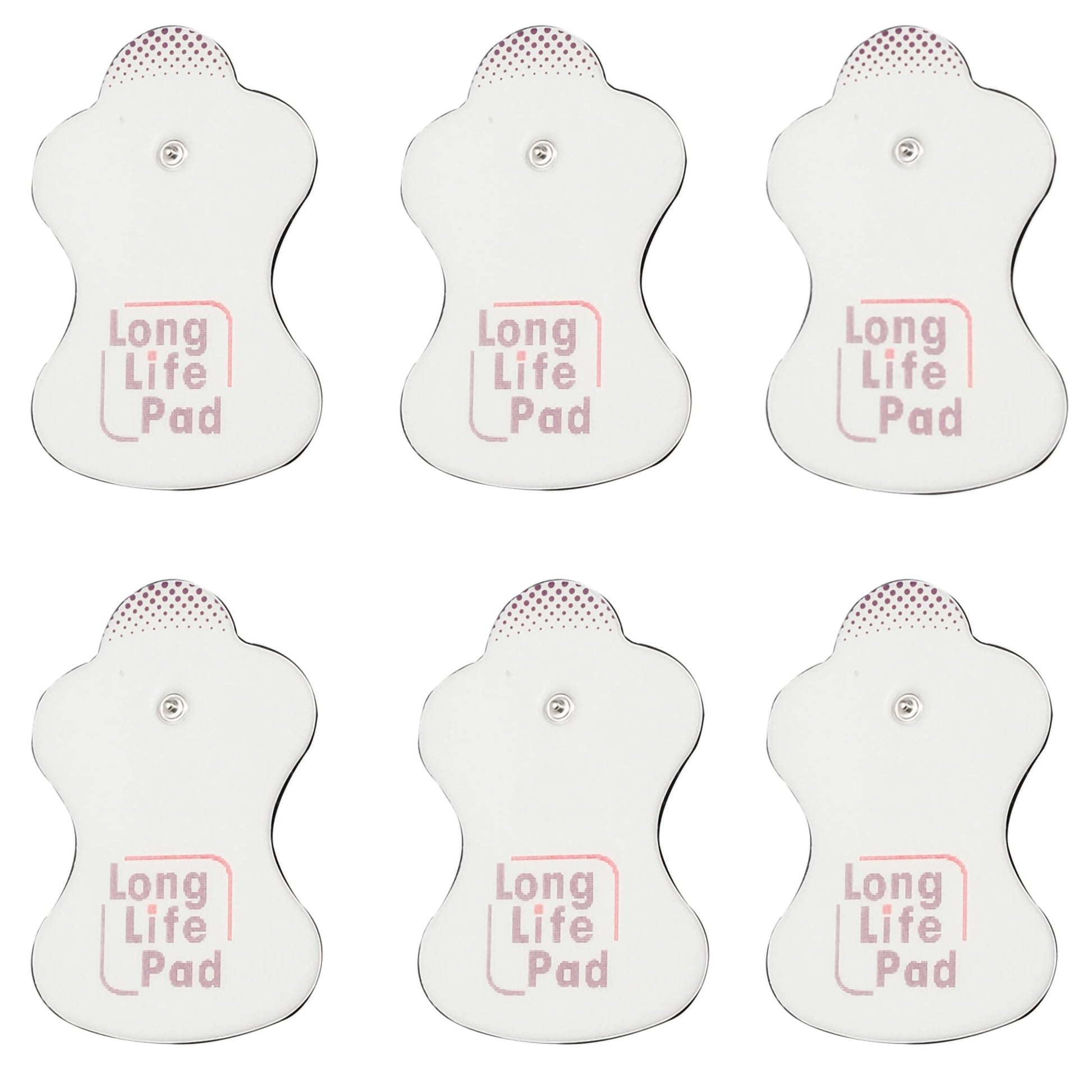 12 PCS Replacement Electrode Pads for Electric Massagers Electrotherapy Massagers Pads 6 Pairs