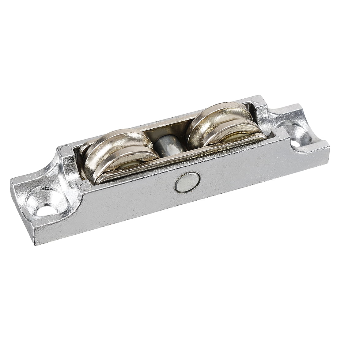 16mm Dia Bearing Steel Electroplating Double Wheel Sliding Door Window Pulley