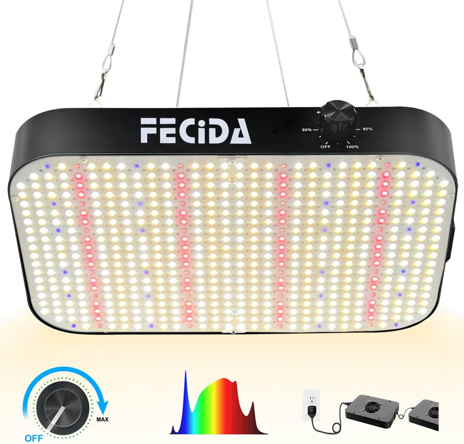 LED farming lamp, 800 watts, 5x5 feet type nutrient cultivation lamp