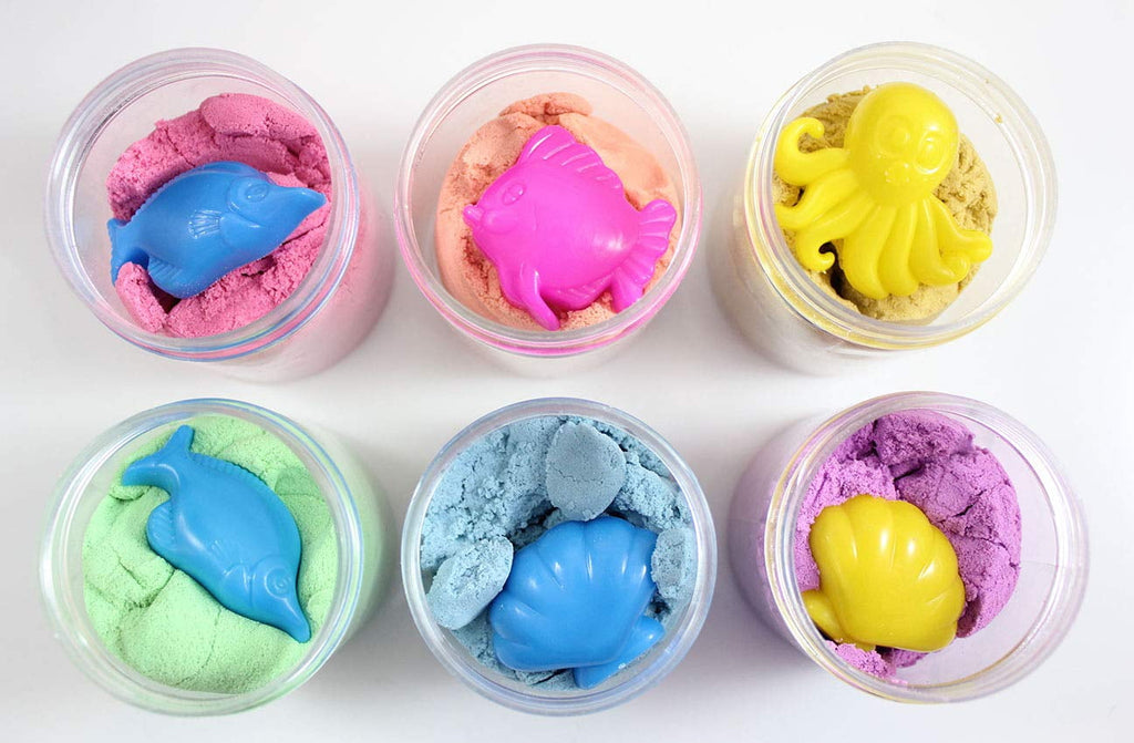 2 Super Soft Cotton Slime / Putty – Cloudy Light Sensory Slime – Stretchy Fluffy Soft Moving Sand-Like putty/dough/slime (Random Colors)