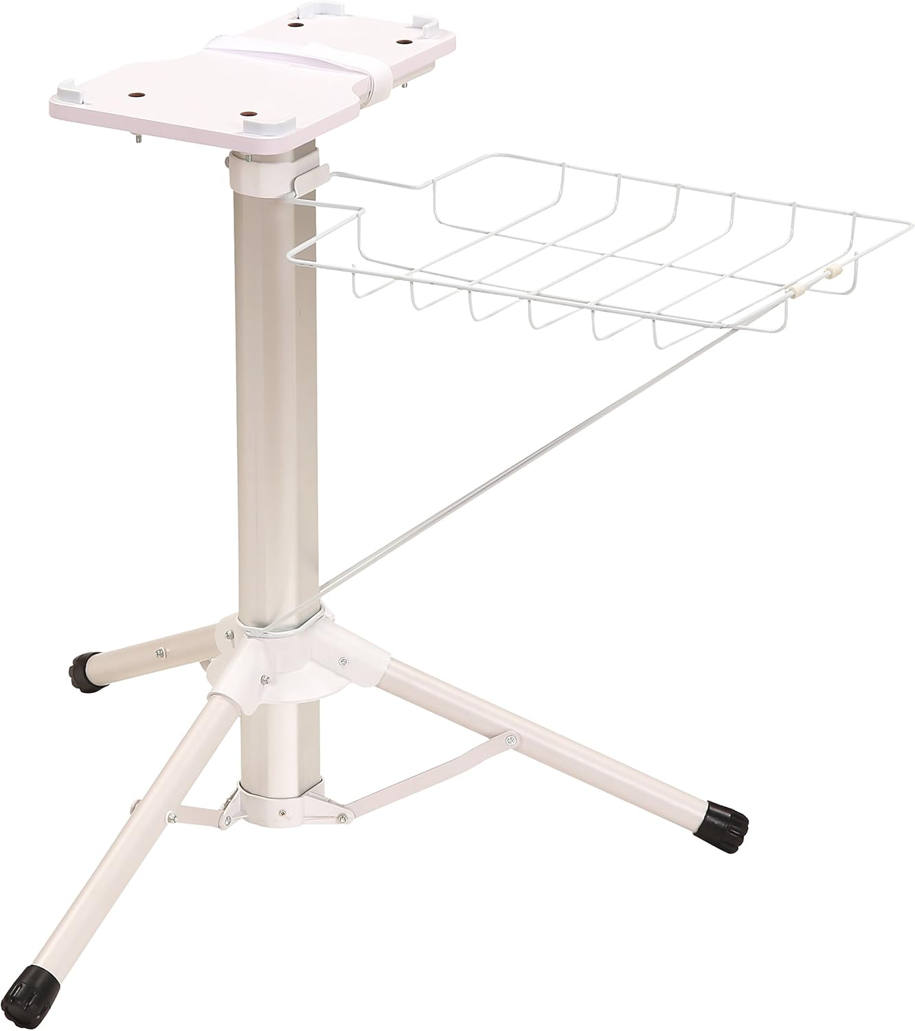 Digital steam press, featuring multiple fabric setting functions and steam impact function, made of stainless steel / black.