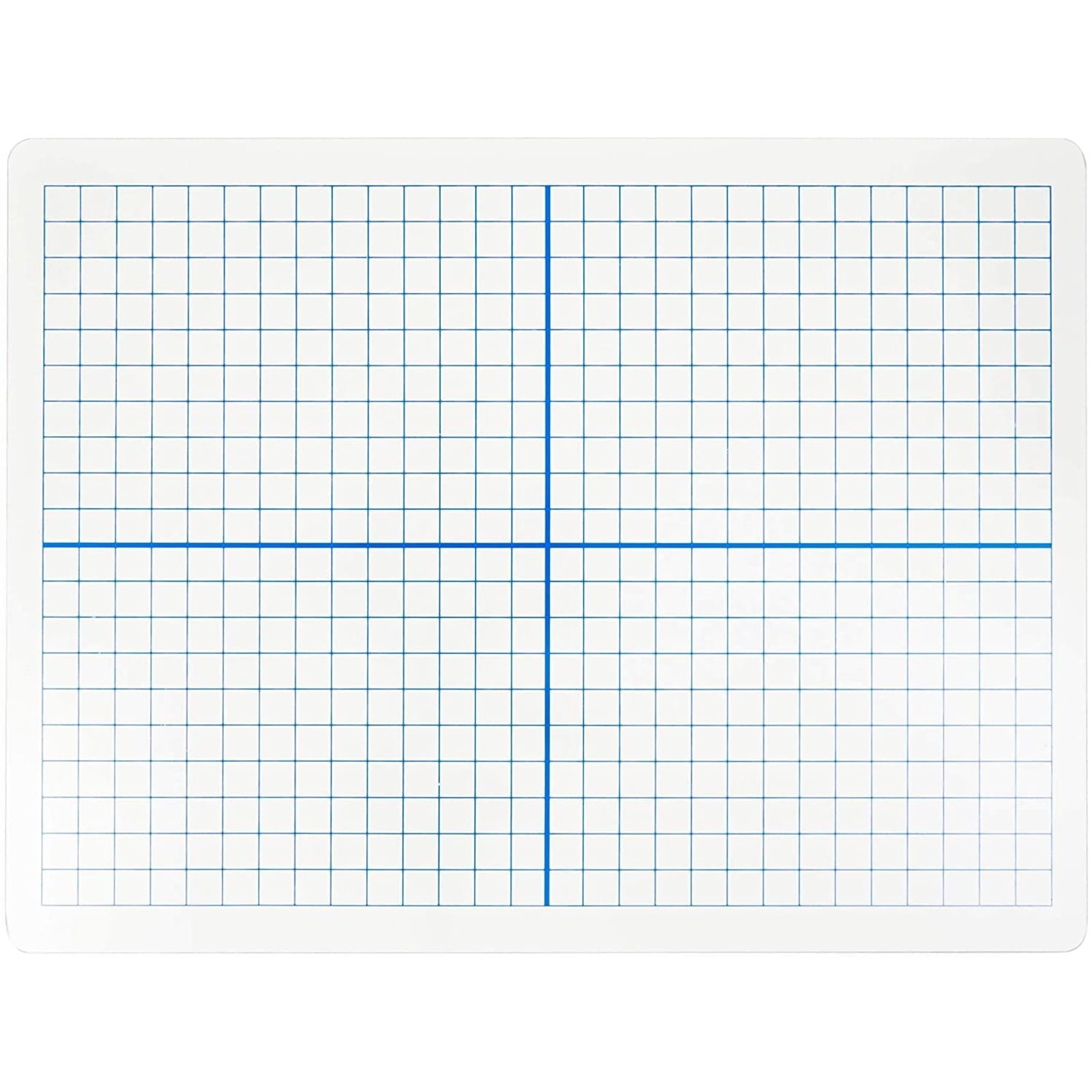 12 Pack Grid Dry Erase Lap Board with Erasers, 9×12 inch White Graph Lapboard with XY Axis for Kids Writing, Students, Classroom Desk