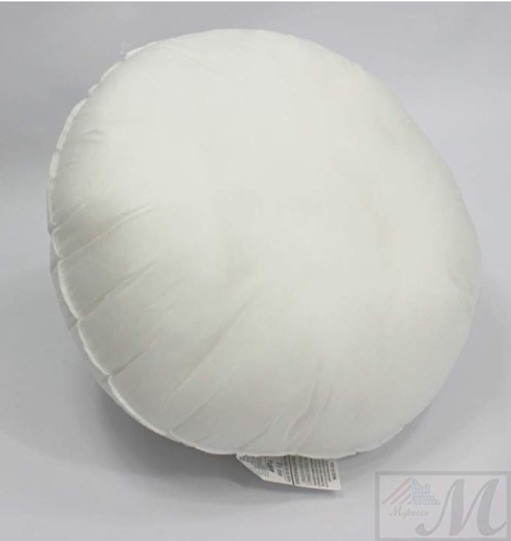 12-inch ROUND pillow Sham Stuffer White Hypoallergenic pillow Insert Premium Made in USA