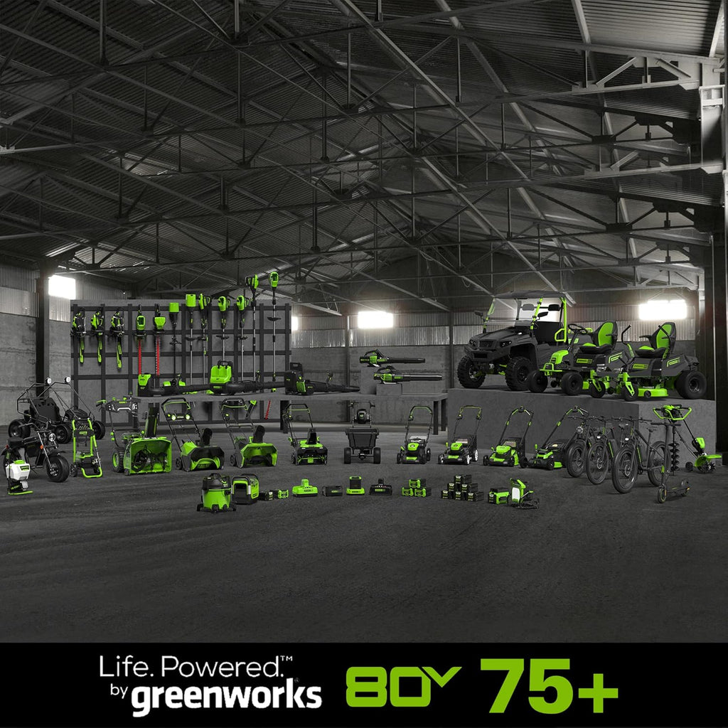 80V 8 inch Brushless Edger, Battery Not Included ED80L00