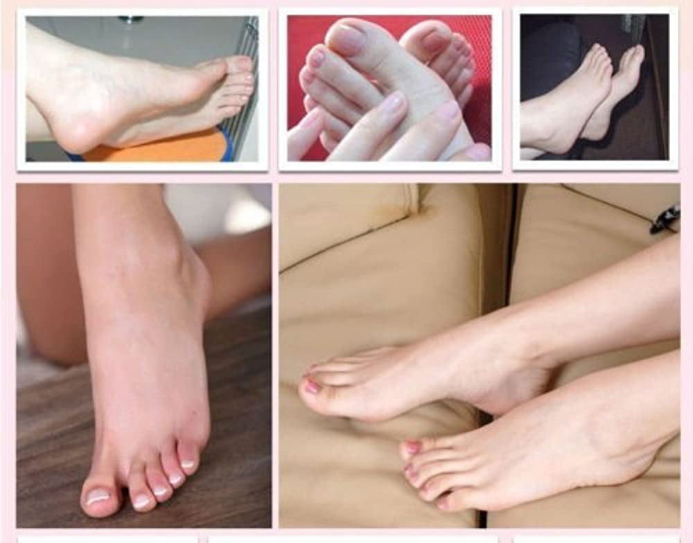 2 pairs (4 pcs) of rolanjona exfoliating foot mask peeling feet masks , exfol