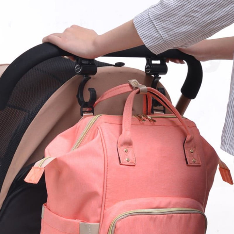 2 pieces / set of baby clothes hanger stroller hook stroller rotating 360 ° stroller hook accessories, stroller hook