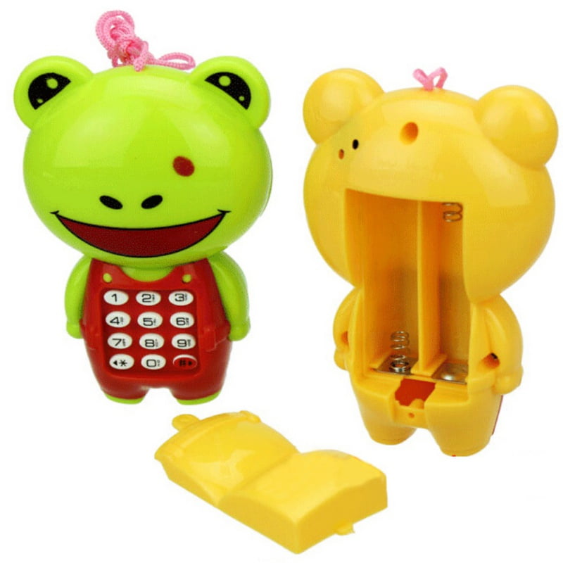2 Pack Electronic Toy Phone for Kids Baby Educational Learning Toys Music Toy Gift for Children