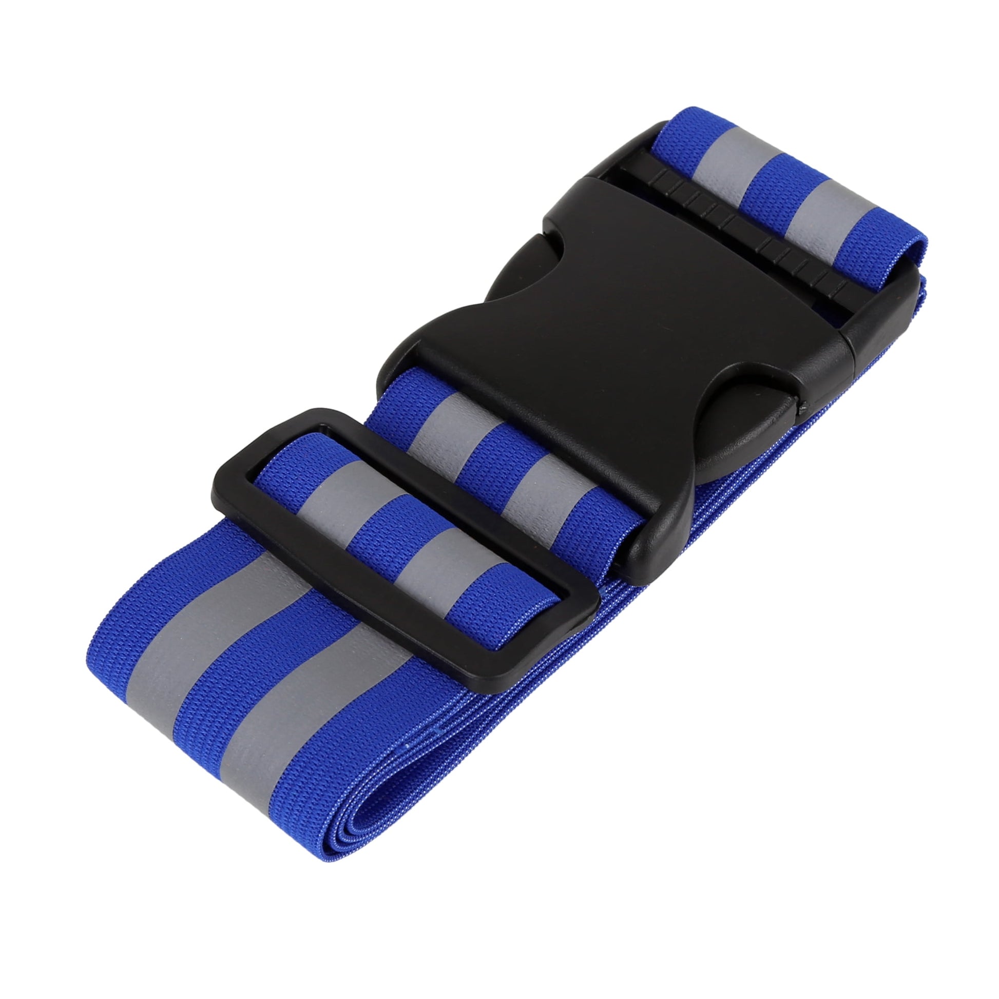 2 Pcs Blue Reflective Belts for Waist Reflective Belts High Visibility Night Safety Cycling Riding Reflector