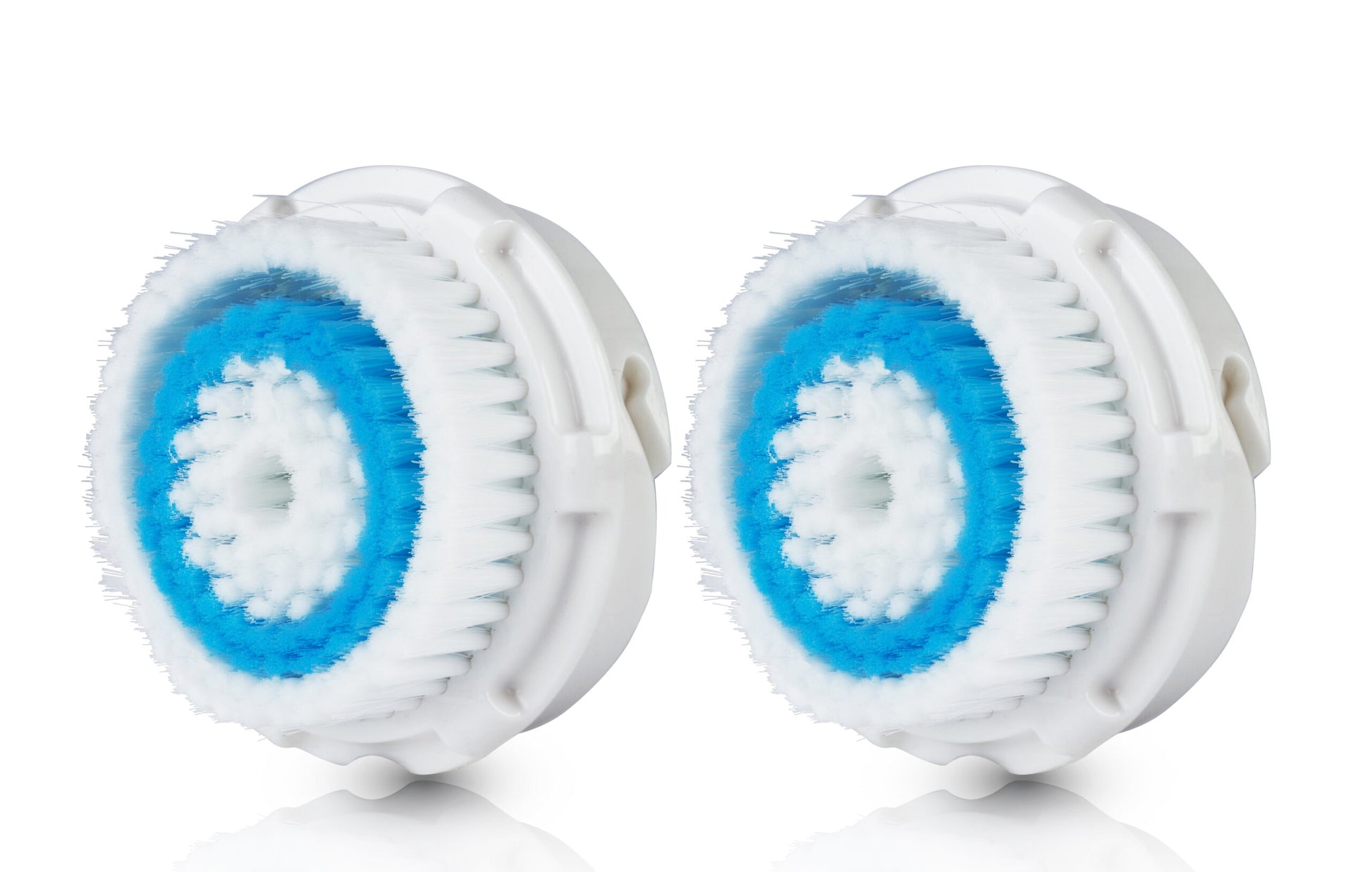2 x Muzott DEEP PORE Brush Heads for Clarisonic Mia, Mia2, Pro Plus replacement head