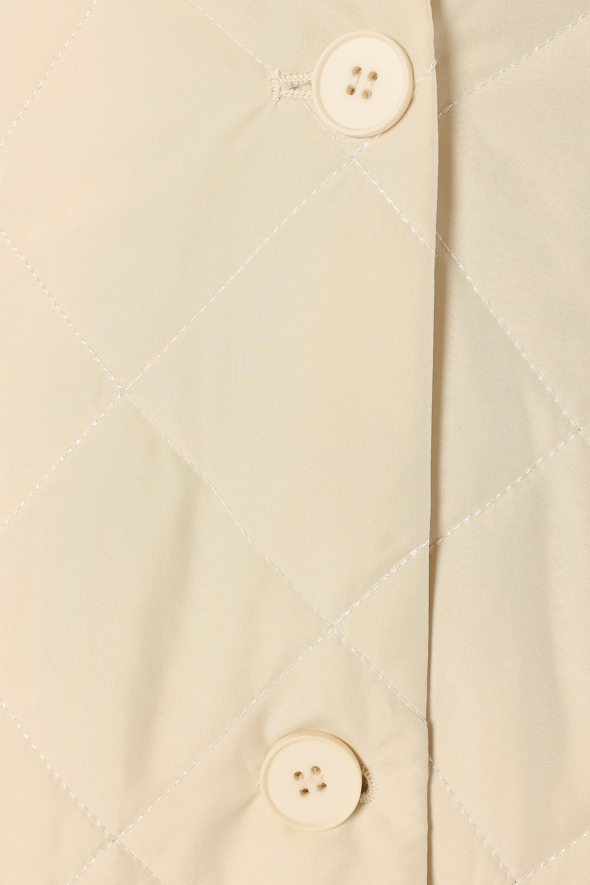 Quilted Button-Front Jacket