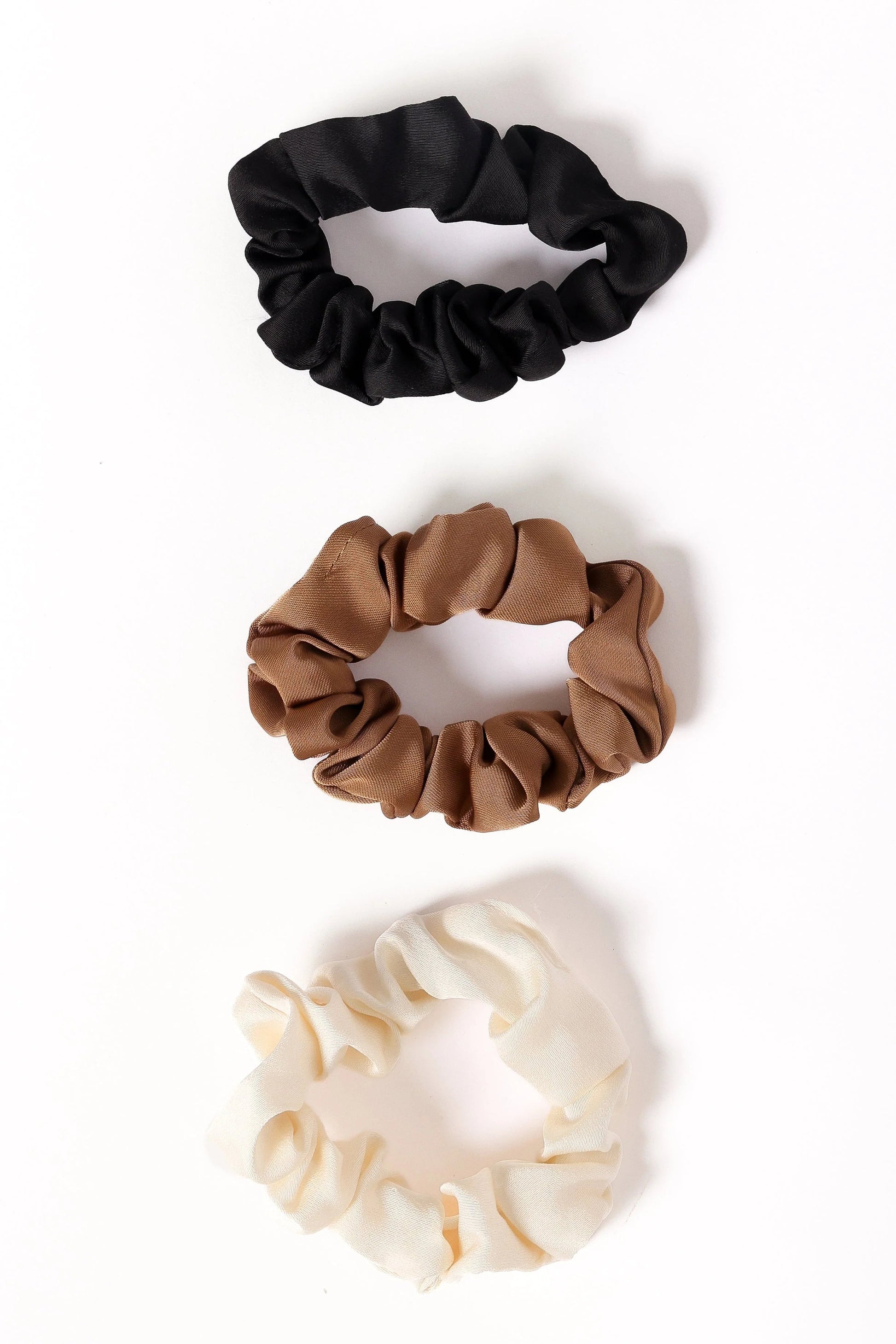Ruched Elastic Hair Tie Set