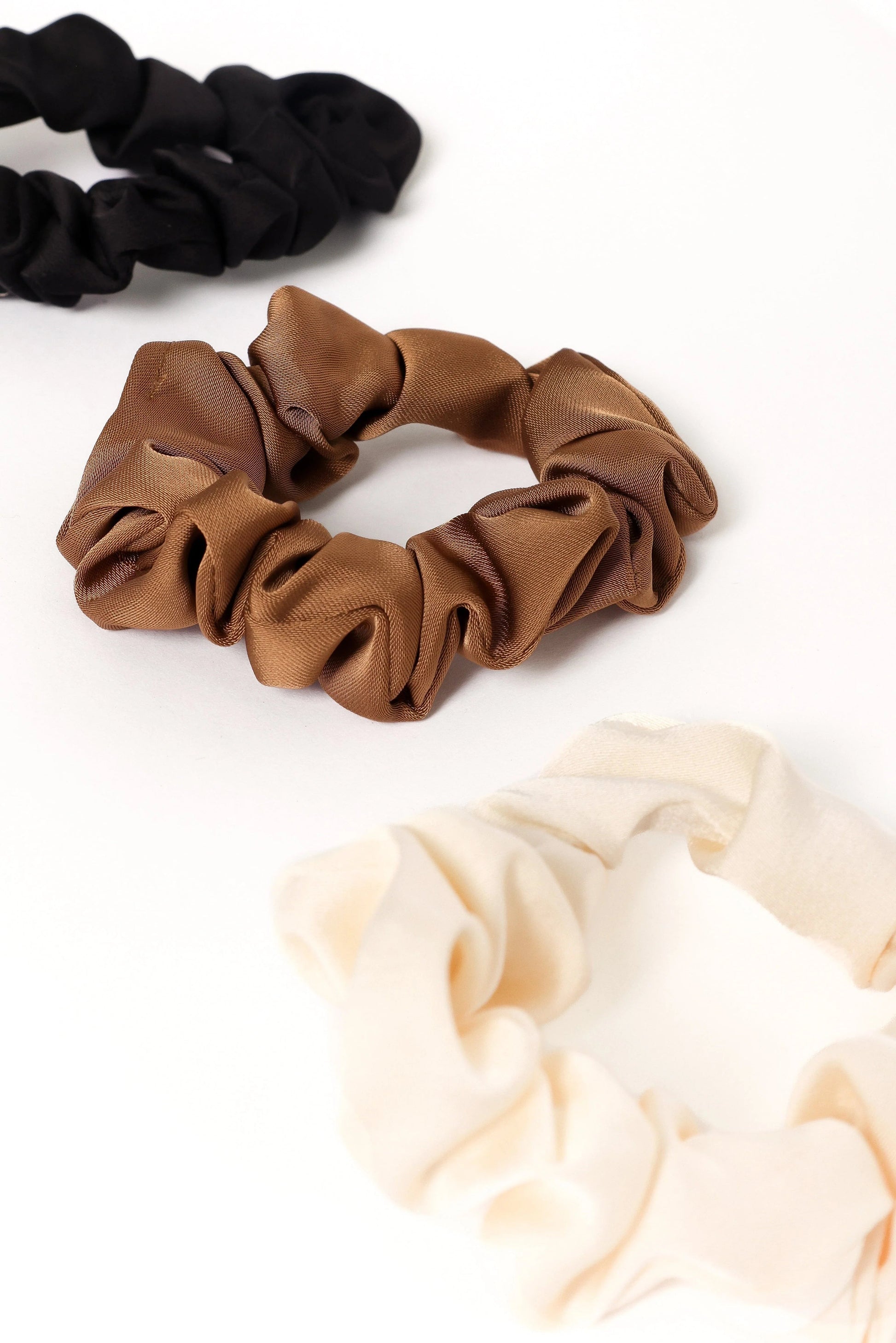 Ruched Elastic Hair Tie Set
